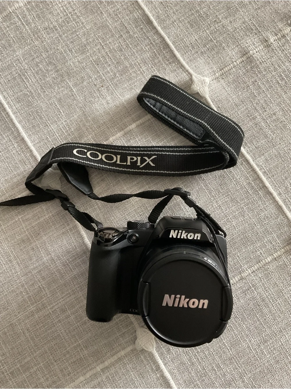 Nikon CoolPix P100 with Black Camera Shoulder Bag with Accessories